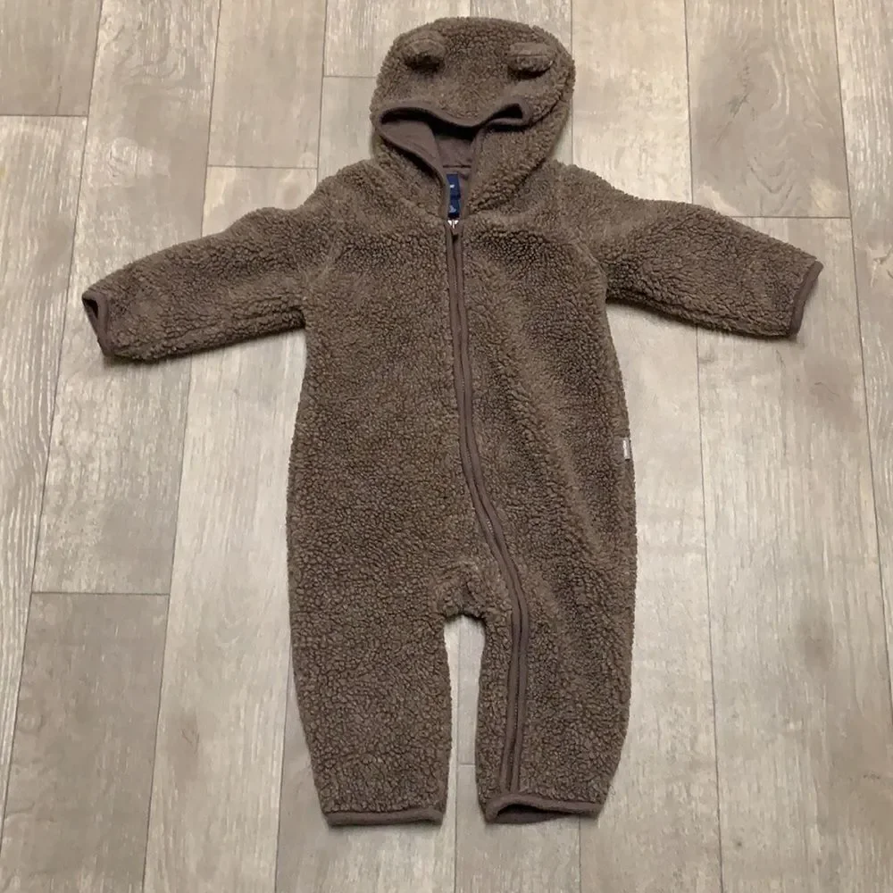 Baby Gap Sherpa Bear One-Piece Snowsuit - Picture 1 of 7